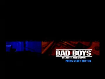 Bad Boys - Miami Takedown screen shot title